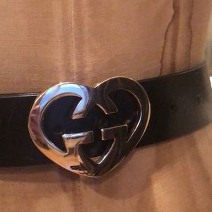 GUCCI LEATHER 36” BELT